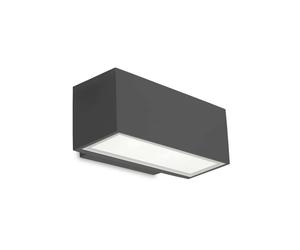 Netlighting Afrodita Outdoor LED Up & Down Wall Light Grey 22cm 1955lm 4000K IP65 Netlighting Grey