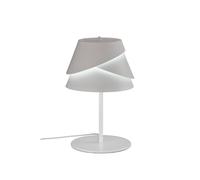 Netlighting Alboran Table Lamp 1x40W (No Inc) Alumimium Iron in White Netlighting White