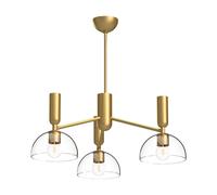 Netlighting Alora Mood Jude Multi Arm Pendant Gold 3x E27 Netlighting Gold