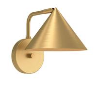 Netlighting Alora Mood Remyck Dome Wall Lamp Contemporary Brushed Gold 1x E27 Netlighting Gold