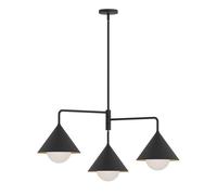 Netlighting Alora Mood Remyck Multi Arm Pendant Matt Black 3x E27 Netlighting Black