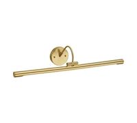 Netlighting Alton LED 1 Light Large Picture Wall Light Brass in Yellow Netlighting Yellow