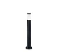Ideal Lux Amelia 1 Light Outdoor Bollard Light Black Ip55, E27