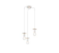 Netlighting Angelina Cluster Pendant Ceiling Light White 3x E27 Netlighting White