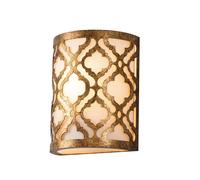 Netlighting Arabella 1 Light Indoor Wall Light Gold E27 Netlighting Gold
