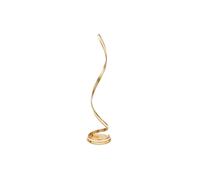 Endon Aria Integrated Led Floor Lamp Gold Leaf, White Acrylic