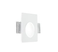 Netlighting ARIEL Recessed Wall Light White 12x18x5.5cm | Size: 12x18x5.5 cm Netlighting White 12x18x5.5 cm