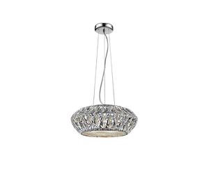 Netlighting Armel 4 Light LED Chrome Ceiling Fitting in Grey Netlighting Grey
