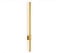 Netlighting Asse 100cm Integrated LED Wall Lamp Brushed Brass 3000K in Metallic Gold Netlighting Metallic Gold