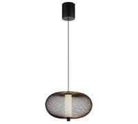 Netlighting Astari Wire Frame Pendant Ceiling Light Matt Black LED 2700K Netlighting Black