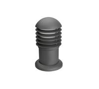 Netlighting Balizas 1 Light Small Outdoor Bollard Light Urban Grey IP44 E27 Netlighting Grey