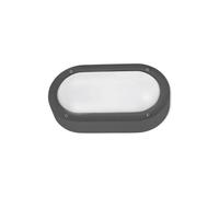 Netlighting Basic Outdoor Flush Wall Light Urban Grey 1x E27 22cm 0lm IP65 Netlighting Grey