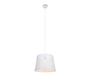Netlighting Becca Dome Pendant Ceiling Light White 1x E27 Netlighting White