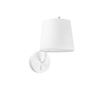 Netlighting Berni 1 Light Indoor Wall Lamp White E27 Netlighting White
