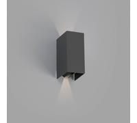 Netlighting Blind LED Outdoor Up Down Wall Light Dark Grey IP54 Netlighting Dark Grey