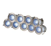 Netlighting Blue LED Kit IP65 230V 10x 0.2w in Grey Netlighting Grey