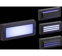 Netlighting Blue LED Surface Mount Brick light Black 230V IP65 5W Netlighting Black