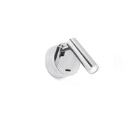 Netlighting Boc Led Chrome Reading Light 3W 3000K in Grey Netlighting Grey