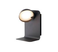 Netlighting Boing Integrated LED Swivel Wall Reading Lamp With Usb Black 4000K Netlighting Black