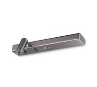 Netlighting Bonne Nuit Left LED Reading Wall Light Nickel 3000K in Grey Netlighting Grey