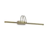 Netlighting Bow LED Large Picture Wall Light Antique Brass in Yellow Netlighting Yellow