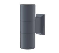 Netlighting Bowery Outdoor Up Down Wall Lamp Grey IP54 2xGU10 Netlighting Grey
