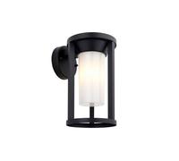 Netlighting Braden Modern Exterior Wall Light Textured Black IP44 Netlighting Black