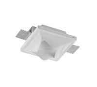 Netlighting Brick Trimless Recessed Downlights Paintable Plaste White GU10 Netlighting White