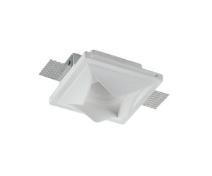 Netlighting Brick Trimless Recessed Downlights Paintable Plaste White GU10 Netlighting White