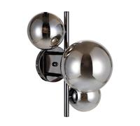 Netlighting Canello Modern 3 Light Wall Lamp G9 in Black Netlighting Black