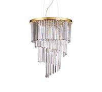 Netlighting Carlton 12 Light Pendant Light Gold E14 Netlighting Gold