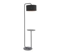 Netlighting 'CARRARA' Non Dimmable Stylish Contemporary Free Standing Floor Lamp in Black Netlighting Black
