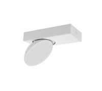 Netlighting Castelio Modern Single Spotlight LED 4000K in White Netlighting White