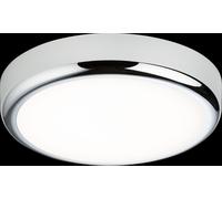 Netlighting CCT Adjustable LED Bulkhead CW Chrome Trim 230V IP65 9W in Grey Netlighting Grey