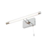 Netlighting Chai 3000k LED Bathroom Over Mirror Light Chrome IP44 in Grey Netlighting Grey