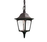Netlighting Chapel Outdoor Pendant Ceiling Light Black IP44 Netlighting Black