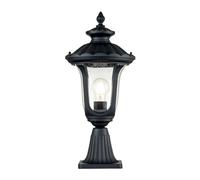 Netlighting Chicago Outdoor Pedestal Light Textured Black IP44 Netlighting Black