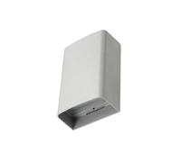 Netlighting Clous Outdoor LED Up & Down Flush Wall Light Grey 16cm 1027lm IP65 Netlighting Grey