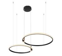 Netlighting Coco Pendant Matt Black 2x LED Dimmable 2700 6000K Remote Control Netlighting Black