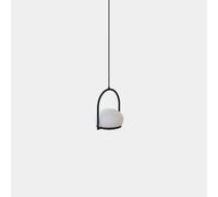 Netlighting Coco Single Globe Pendant Black White E14 Netlighting Black
