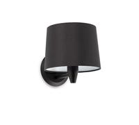 Netlighting Conga Wall Light with Shade Black E27 Netlighting Black