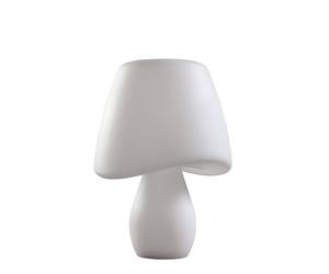 Netlighting Cool Table Lamp 2 Light E27 In Line Switch Indoor Opal White Netlighting White