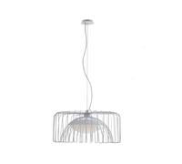 Netlighting COUGAR LED Wire Frame Pendant Ceiling Light White 1920lm 4000K 50x26cm | Size: 50x26 cm Netlighting White 50x26 cm