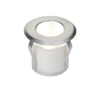 Netlighting Cove LED Outdoor Recessed Guide Marine Grade Brushed Stainless Steel 4000K IP67 in Grey Netlighting Grey