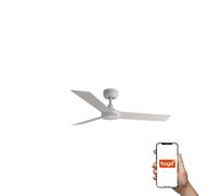 Netlighting Cruiser Small 3 Blade Ceiling Fan Matt White Tuya Smart System Netlighting White