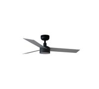 Netlighting Cruiser Small Led Black DC Ceiling Fan 6 Speed Aluminium Blade Netlighting Black