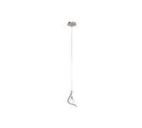 Netlighting Dali Ceiling Pendant 1 Light G9 Polished Chrome in Grey Netlighting Grey