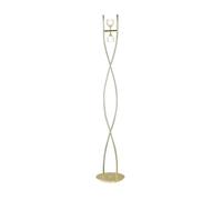 Netlighting Dali Floor Lamp 2 Light G9 Polished Brass in Yellow Netlighting Yellow