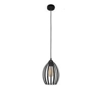 Netlighting Dali Wire Frame Pendant Ceiling Light Black 18cm Netlighting Black
