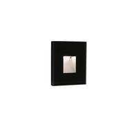 Netlighting Dart Outdoor Recessed Wall Lamp Matt Black IP65 3000K Netlighting Black